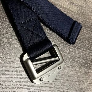 RLX Ralph Lauren Nylon Webbed Belt L Navy Blue Golf
